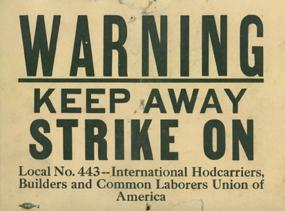 Strike-sign